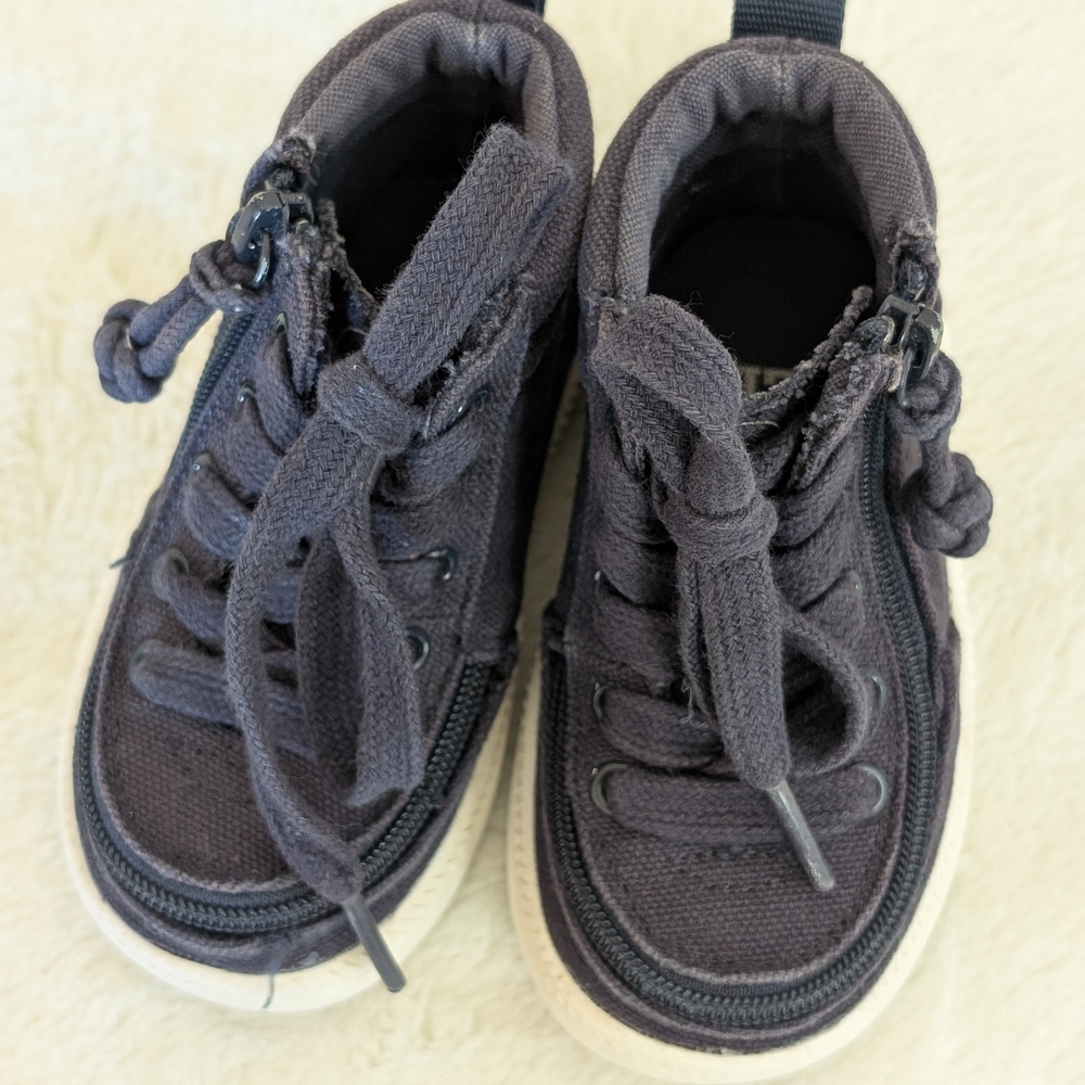 Great Condition: Billy Footwear Classic Lace Up with Zipper Kids 5 - Picture 15 of 15